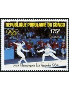 Timbre Poste Congo N° PA323 N** philatelie foxtimbre