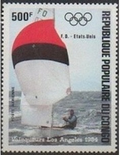 Timbre Poste Congo N° PA328 N** philatelie foxtimbre