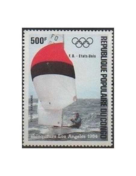 Timbre Poste Congo N° PA328 N** philatelie foxtimbre