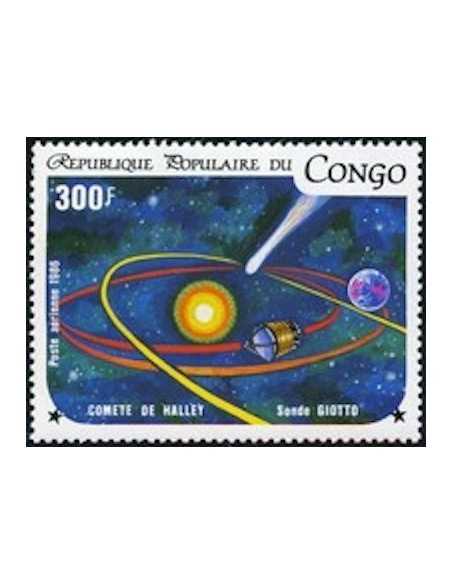 Timbre Poste Congo N° PA346 N** philatelie foxtimbre