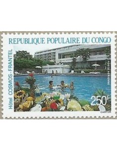 Timbre Poste Congo N° PA348 N** philatelie foxtimbre