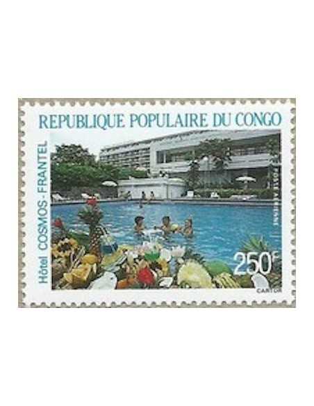 Timbre Poste Congo N° PA348 N** philatelie foxtimbre