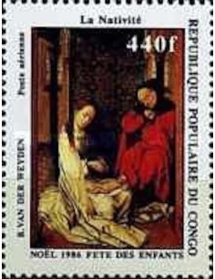 Timbre Poste Congo N° PA359 N** philatelie foxtimbre