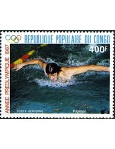 Timbre Poste Congo N° PA370 N** philatelie foxtimbre