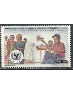 Timbre Poste Congo N° PA379 N** philatelie foxtimbre