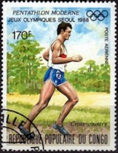 Timbre Poste Congo N° PA382 N** philatelie foxtimbre