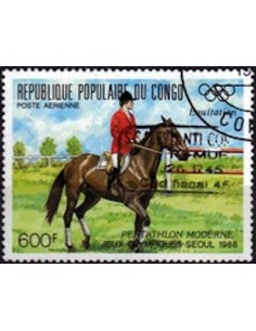 Timbre Poste Congo N° PA384 N** philatelie foxtimbre