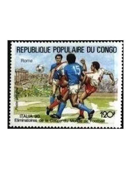 Timbre Poste Congo N° PA390 N** philatelie foxtimbre