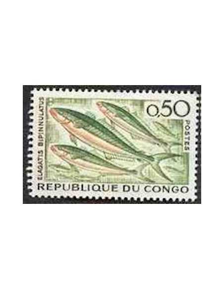 Timbre Poste Congo N° 0142 N* philatelie foxtimbre