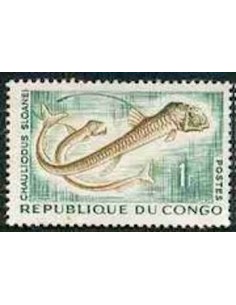 Timbre Poste Congo N° 0143 N* philatelie foxtimbre