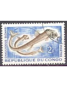 Timbre Poste Congo N° 0144 N* philatelie foxtimbre