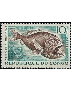 Timbre Poste Congo N° 0147 N* philatelie foxtimbre