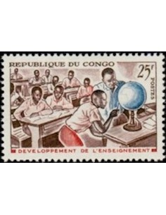 Timbre Poste Congo N° 0167 N* philatelie foxtimbre