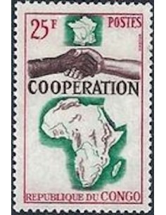 Timbre Poste Congo N° 0170 N* philatelie foxtimbre