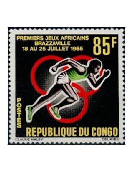 Timbre Poste Congo N° 0178 N* philatelie foxtimbre