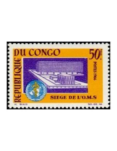 Timbre Poste Congo N° 0187 N* philatelie foxtimbre