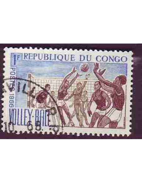 Timbre Poste Congo N° 0190 N* philatelie foxtimbre