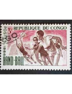 Timbre Poste Congo N° 0192 N* philatelie foxtimbre