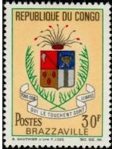 Timbre Poste Congo N° 0214 N* philatelie foxtimbre