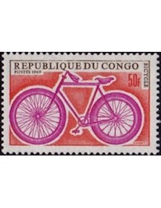 Timbre Poste Congo N° 0229 N* philatelie foxtimbre
