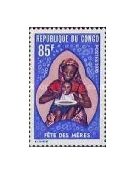 Timbre Poste Congo N° 0263 N* philatelie foxtimbre