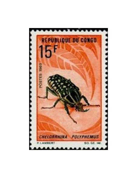 Timbre Poste Congo N° 0273 N* philatelie foxtimbre