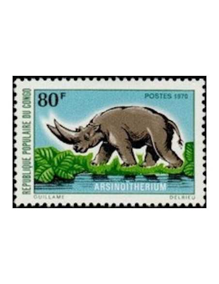 Timbre Poste Congo N° 0278 N* philatelie foxtimbre