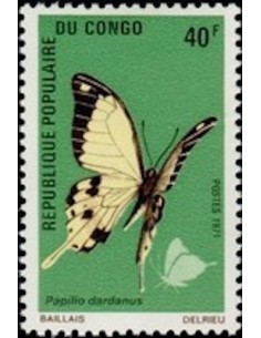 Timbre Poste Congo N° 0304 N* philatelie foxtimbre