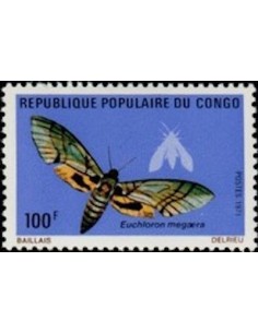 Timbre Poste Congo N° 0307 N* philatelie foxtimbre