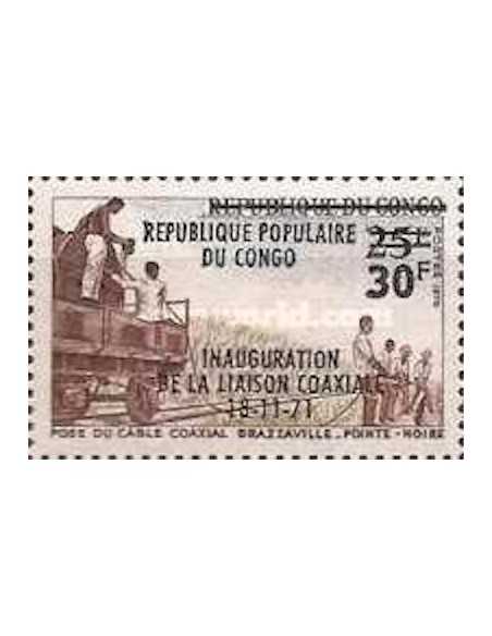 Timbre Poste Congo N° 0309 N* philatelie foxtimbre