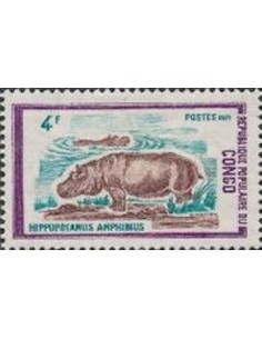 Timbre Poste Congo N° 0321 N* philatelie foxtimbre