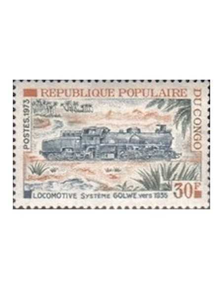 Timbre Poste Congo N° 0334 N* philatelie foxtimbre