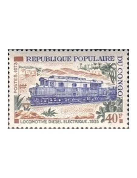 Timbre Poste Congo N° 0335 N* philatelie foxtimbre