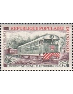 Timbre Poste Congo N° 0337 N* philatelie foxtimbre