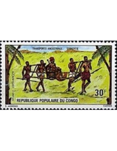 Timbre Poste Congo N° 0373 N* philatelie foxtimbre