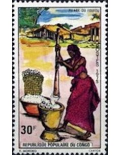 Timbre Poste Congo N° 0387 N* philatelie foxtimbre