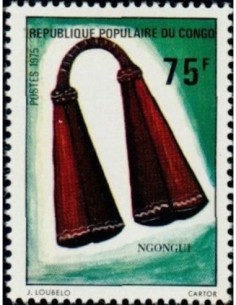 Timbre Poste Congo N° 0393 N* philatelie foxtimbre