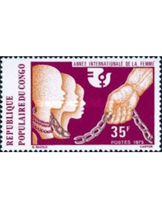 Timbre Poste Congo N° 0412 N* philatelie foxtimbre