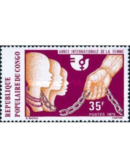 Timbre Poste Congo N° 0412 N* philatelie foxtimbre