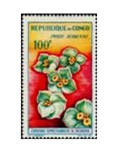 Timbre Poste Congo N° PA008 N* philatelie foxtimbre