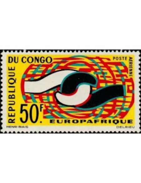 Timbre Poste Congo N° PA027 N* philatelie foxtimbre