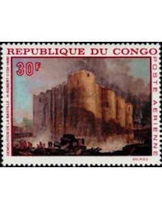 Timbre Poste Congo N° PA072 N* philatelie foxtimbre