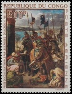 Timbre Poste Congo N° PA094 N* philatelie foxtimbre