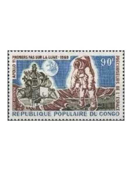 Timbre Poste Congo N° PA104 N* philatelie foxtimbre