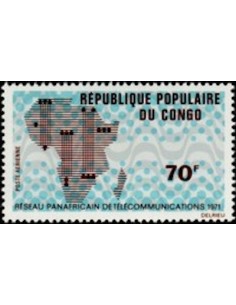 Timbre Poste Congo N° PA118 N* philatelie foxtimbre