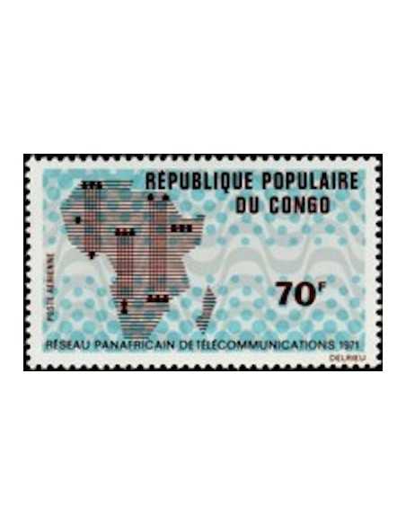 Timbre Poste Congo N° PA118 N* philatelie foxtimbre