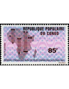 Timbre Poste Congo N° PA119 N* philatelie foxtimbre