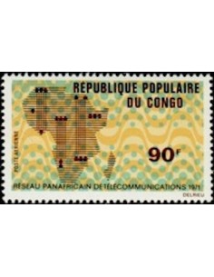 Timbre Poste Congo N° PA120 N* philatelie foxtimbre