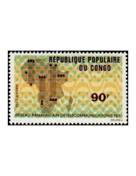Timbre Poste Congo N° PA120 N* philatelie foxtimbre