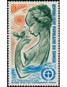 Timbre Poste Congo N° PA145 N* philatelie foxtimbre